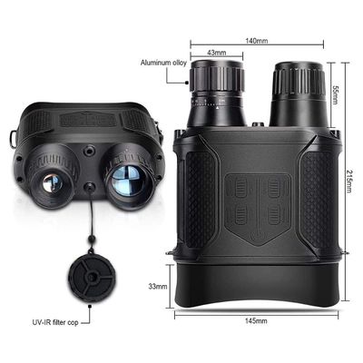 2X 확대 야간 시력 쌍안경 3W 850mm IR LED