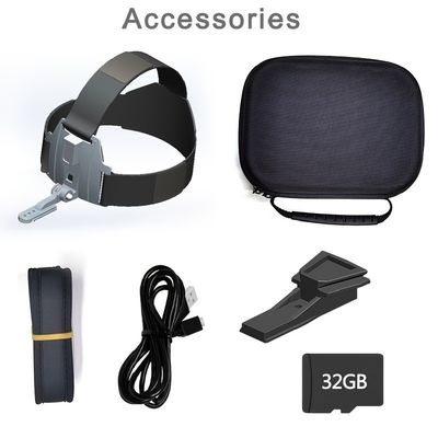쌍안경 Nv8000 3D 디지털 야간 시력 안경 적외선 플립업 스코프