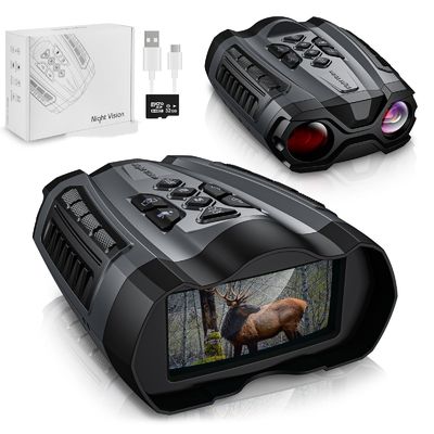 3.7V 디지털 재충전 가능한 야간 시력 망원경 사냥 1080P 적외선