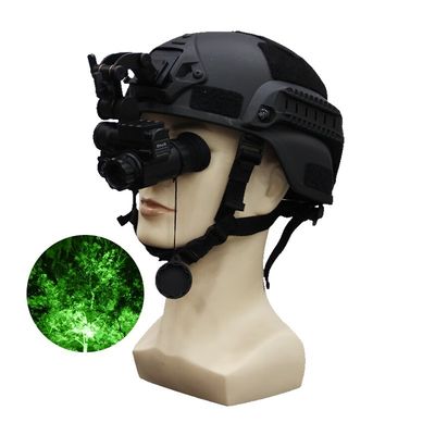 3D 디스플레이 전술 야간 시력 망원경 HD 디지털 적외선 헬멧 망원경