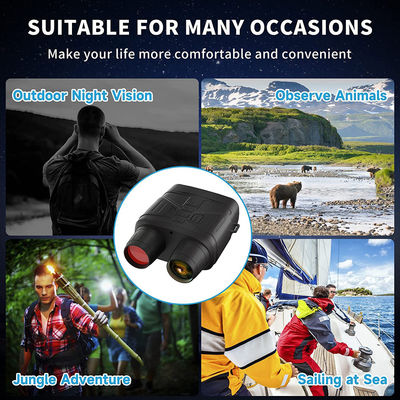 155x120x60mm IR Nv4000 4k HD 나이트 비전 쌍안경 4000mAh 배터리 내장
