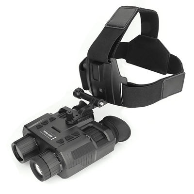 적외선 IR 야간 시력 망원경 850nm 8X 디지털 HD 헤드 헬멧에 장착