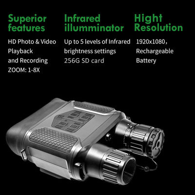 NV400PRO 야간 시력 망원경 야생생물 적외선 야간 시력 사냥 망원경