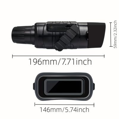 4X 확대 BINOCULAR 사냥 디지털 카메라 720P IR 야간 시각과 5X 확대