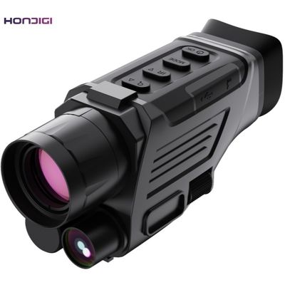 디지털 6x 850nm 야간 시력 모노클라 32mm 렌즈 헬멧 장착