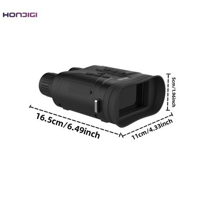 854x480 야간 시력 범위 쌍안경 6X 디지털 확대 850NM IR LED