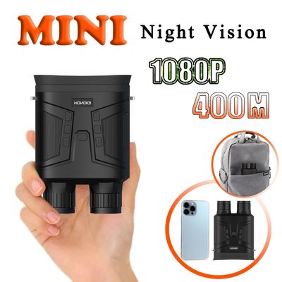 6X 디지털 나이트 비전 쌍안경 디지털 확대 34MM 렌즈 낮 밤