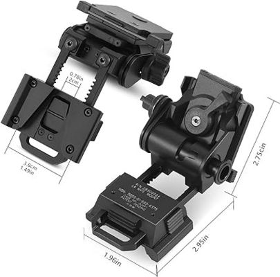 36Lb 야간 시력 안경 전술 헬멧 장착 L4G24 NVG 금속