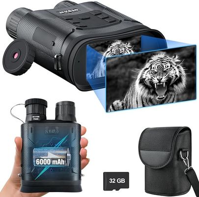 야간 시력 망원경 IR 조명 1.5m-400m 1080P 850NM LED 256GB 낮 밤