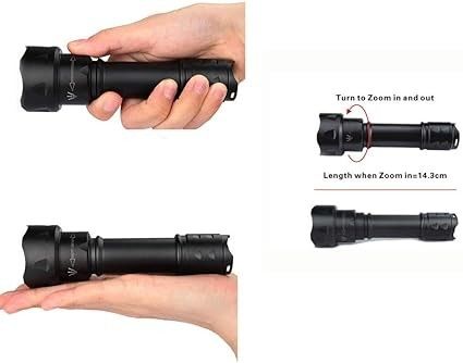 IR 940nm 광원 유형 850nm LED 광 경로 거리 100 야드 알루미늄 리?? 폴리머 배터리 필요