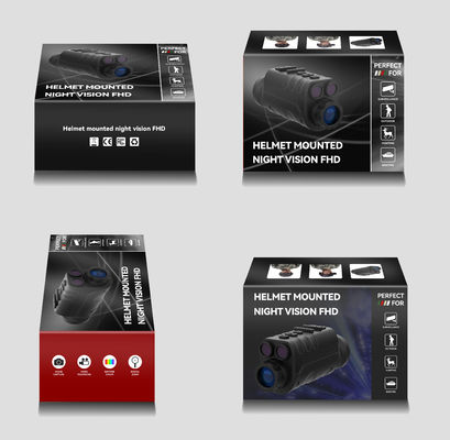 민간인 야간 시력용 안경 C형 USB 재충전 리?? 배터리 9백만 해상도