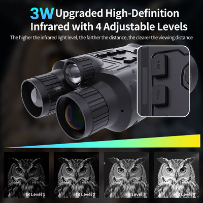 6X 광학 줌 미니90 적외선 야간 비전 망원경 40MP 사진 & 4K 비디오 15시간 배터리 사용 시간 낚시 또는 보트 하이킹 캠핑을 위해 어둠 속에서도 볼 수 있습니다